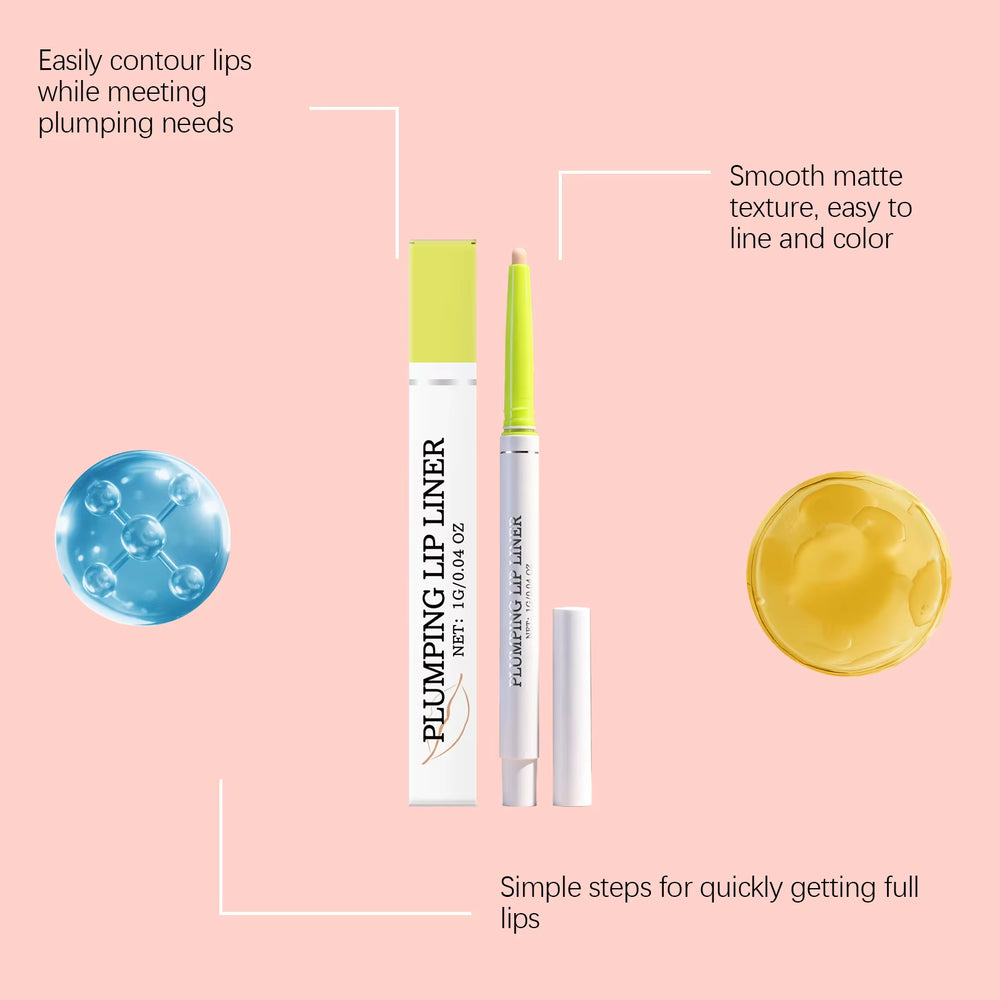 Women Makeup Lip Line Pen for Enlargement Long Lasting Waterproof Cosmetics Moisturising Dry Non Stick Lips Plump Make up Pencil