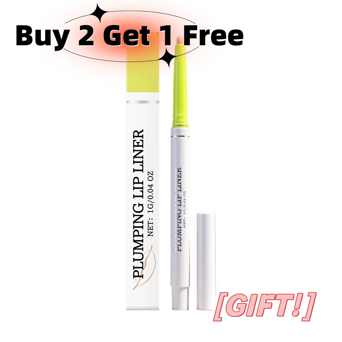 Women Makeup Lip Line Pen for Enlargement Long Lasting Waterproof Cosmetics Moisturising Dry Non Stick Lips Plump Make up Pencil